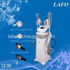 4 in 1 Cavitation RF Cryolipolysis Machine