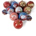 ball shape Christmas gift tin box