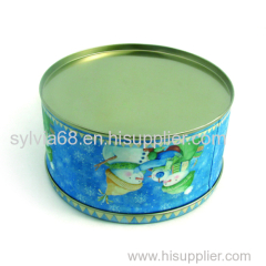 fantastic miniature click clack tin box for condom