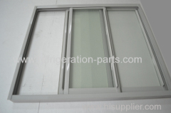 Slidng glass door for freezer