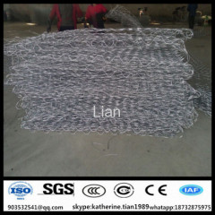 landscape design galvanized rock hexagonal retaining wall wire netting for rock fall protection