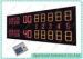 Outdoor Electronic Tennis Scoreboard With 2 Strips Display , Waterproof IP65