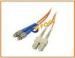 Armored Ethernet Fiber Optic Patch Cables SC to FC Multi-Mode Duplex Patch Cord