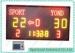 Led Electronic College Basketball Scoreboard , Gym Electronic Scoring Board