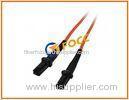 Outdoor LSZH Hdmi Fiber Optic Cable / Network Patch Cable MTRJ To MTRJ Connector