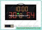 Portable Digital Led Electronic Scoreboard , Mini Led Scoreboard 600mm x 300mm