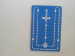 Embossed Catholic Cross praying card