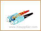 Standrad SC Fiber Optic Connector Polish Type PC Duplex Multimode Fiber