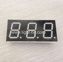 Super red 0.8-inch 3 digit 7 segment led display common cathode for Instrument Panel
