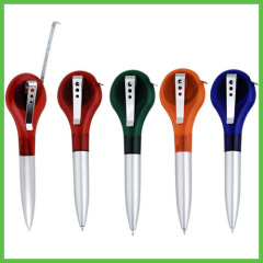 Plastic Ballpoint Pens with Measuring Tape