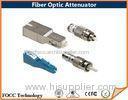 Broadband Network Fiber Optic LC Attenuator 15db 20db , Single-mode