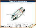 FC Singlemode Fiber Optic Attenuator , Coaxial 5dB Digital Step Attenuator
