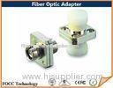 SC Duplex Square FC Fiber Optic Adapter Connector Flange Type For Multimode PC