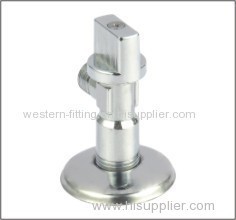 Brass Angle Valve Ball Type Zinc Handwheel