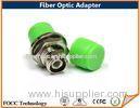 FC APC to FC APC Fiber Optic Adapter In Connecting Patch Cord , Male Female Adapter