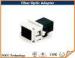 MTRJ to MTRJ Fiber Optic Adapter Polymer Housing SC Footprint In Network