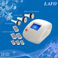 4 in 1 portable vacuum rf cavitation laser slimming machine