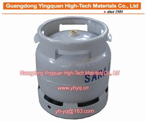 LPG cylinder 6kg for Cote d'ivoire