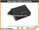 High Speed Ethernet Fiber Optic Media Converter Gigabit For CCTV / Data Transmission