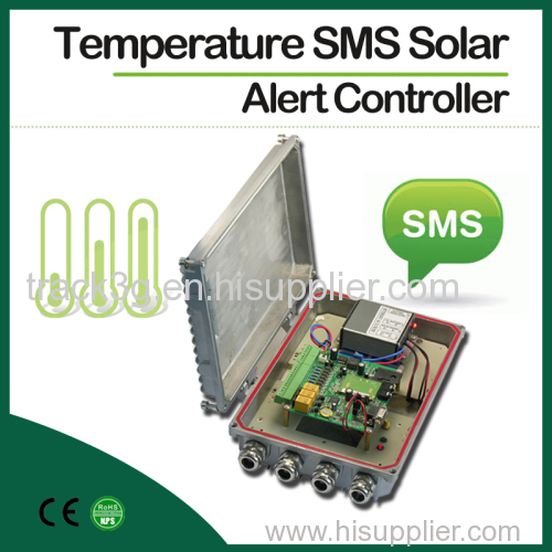 temperature controller sending sms alarm