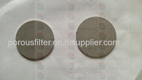 Sintered Powder Porous Titanium Filter 