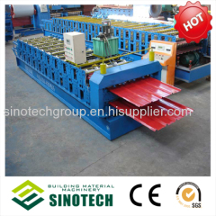 Galvanized roofing sheet roll forming machine