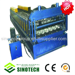 metal roof ridge cap roll forming machine