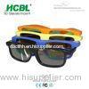 Deep Blue Coating Hard structure IMAX Reald 3D Glasses With 0.26 ~ 0.4 mm Filter Lens