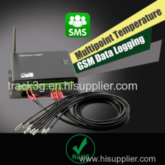 Data Logger with multipoint sensors & GSM module