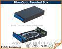 8 Core Indoor Fiber Optic Terminal Box / Fiber Optic Distribution Box for FTTH Network