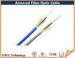 Round Tight - Buffered Armored Fiber Optic Cable For Optical Device / Equipment