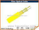 2 Sub Core Flat Twin Direct Burial Fiber Optic Cable Flame-retardant Jacket