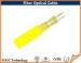 2 Sub Core Flat Twin Direct Burial Fiber Optic Cable Flame-retardant Jacket