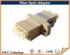 Custom Duplex LC Fiber Optic Connector Adapters , Passive Optical Cable Adapter