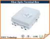 4 Port FTTH Outdoor Fiber Optic Termination Box With SC / LC / FC / ST Connector