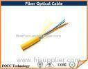 Plenum Tight Buffer Fiber Optical Armored Singlemode 4 Core Strand Wire Cable