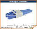 Standard LC Duplex Fiber Push-Pull Singlemode Optical Optic Connector Compact Type