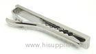 Laser Welding 316L Stainless Steel Tie Bar With Custom Logo 40g