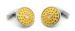 Mottling custom cufflinks Mens Gold Cufflinks With Stainless steel