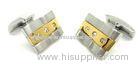 PP stone Engagement Cufflinks / Man Blouse gold knot cufflinks