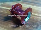Axle & Hub Red Anodized Mountain Bicycle Parts / Metal Machining Parts