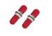 Low Insertion Loss ST Fiber Optic Adapters Multi Mode Cutouts Simplex Duplex Panel