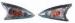 Groupware Motorcycle Turning Light / Plastic spare parts for X-1 (N)