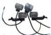 BROSS Motorcycle Turning Lights / universal motorcycle turn signals