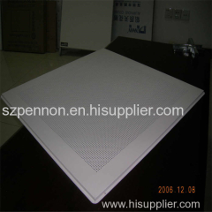 Metal ceiling system Lay-in Perforated Aluminum Ceiling Tile