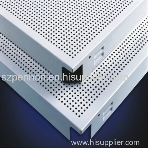 Fireproof Heat Insulation Moisture-Proof Mould-Proof Smoke-Proof Sound High Quality Perforated Aluminum False Ceiling