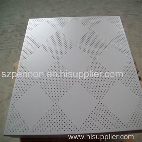 perforated aluminum false ceiling tiles Attractive Fire performance ceiling tiles