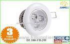 Warm white 3w High Lumen Led Downlight , Epistar led retrofit downlight