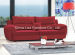 Dubai Red Fabric Sofa