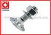 Flanged Bolt for Bucket Elevator , Stainless Steel Flange Head Bolts